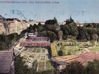 Botanički vrt, Mihanovićeva ulica, 1917. godine